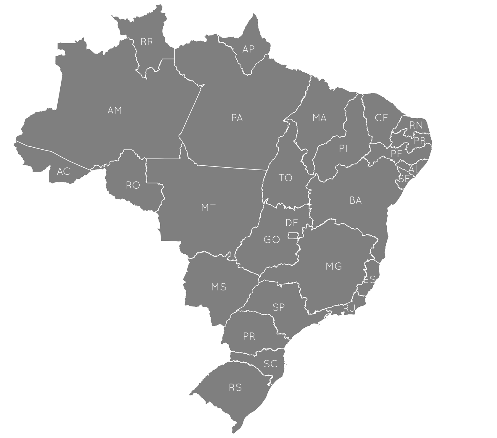 Mapa do Brasil